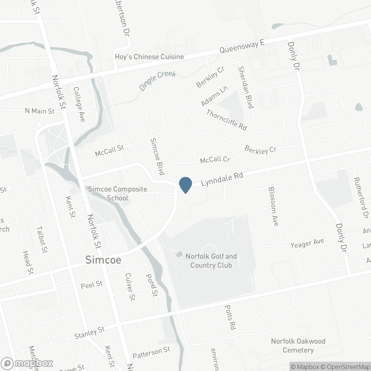 4 LYNNDALE ROAD, Simcoe, Ontario N3Y 0E2